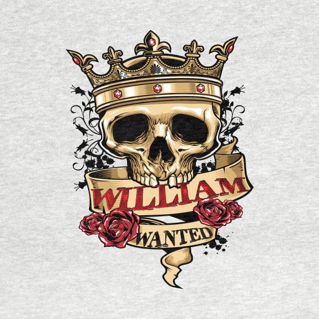 William Skull Wanted by ProjectX23Red